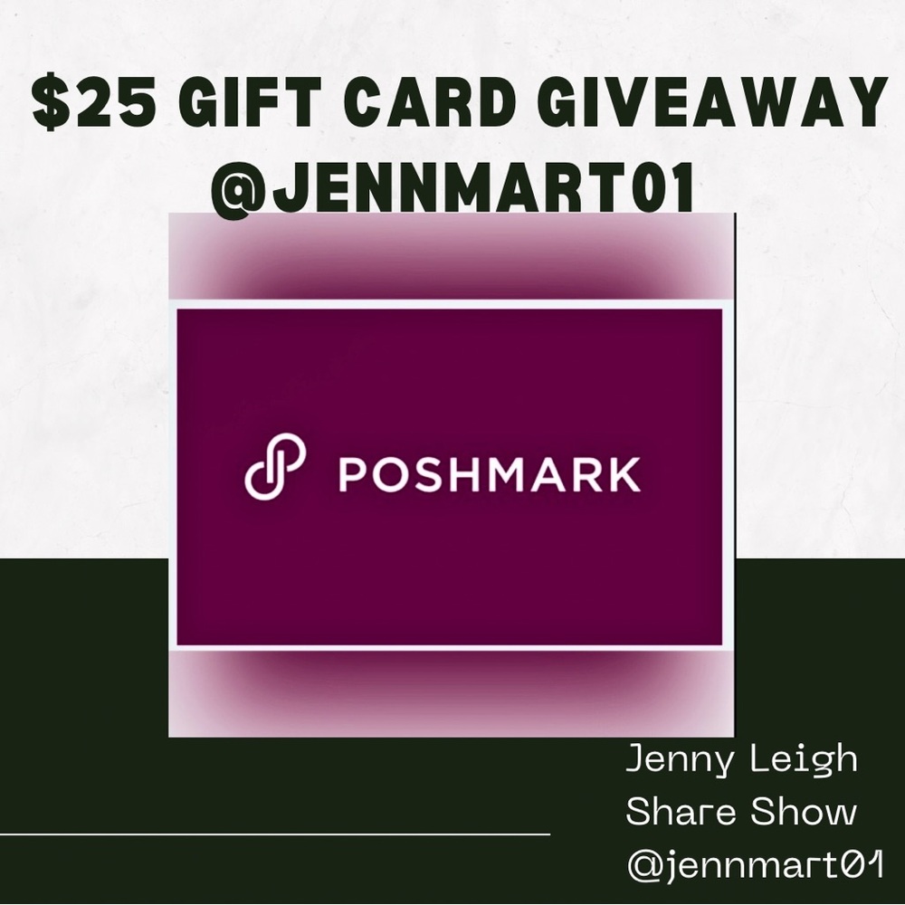 3.  Poshmark Gift Card Giveaway